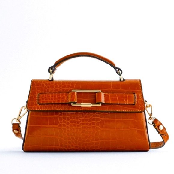 Zara Handbags - ZARA CROSSBODY BAG WITH HANDLE